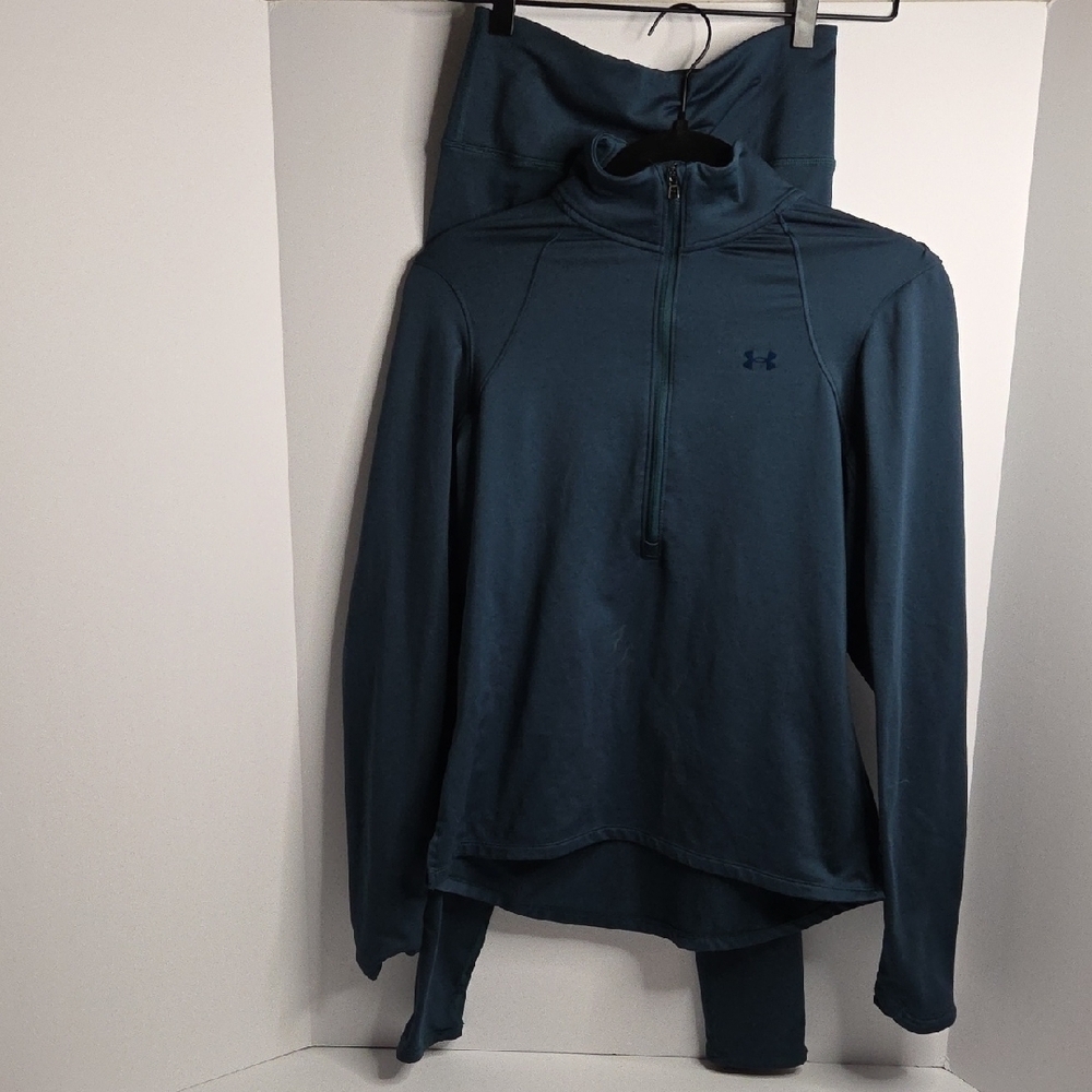 Under Armour Teal Long Sleeve Pullover
